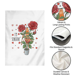 Marcus The Worm Valentine Meme Garden Flag I Am Senstive TS14 Print Your Wear