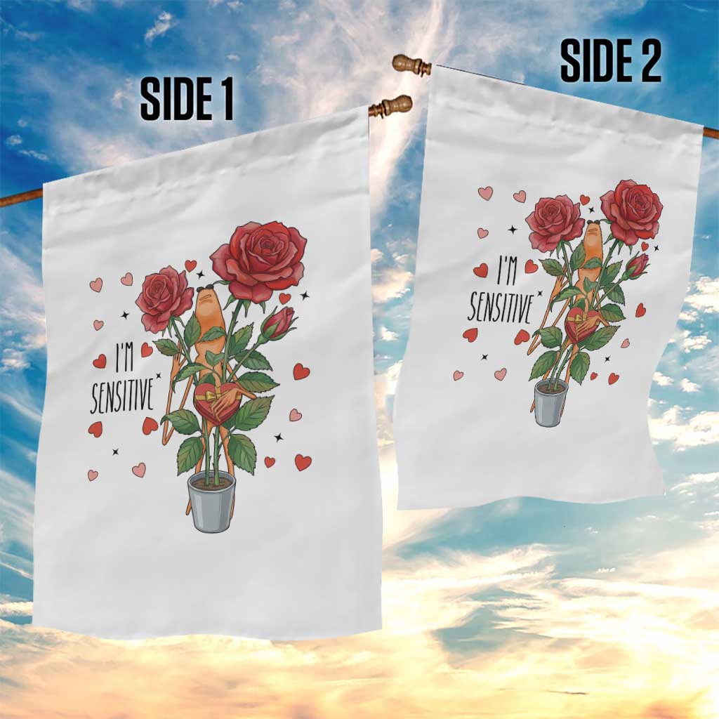 Marcus The Worm Valentine Meme Garden Flag I Am Senstive TS14 Print Your Wear