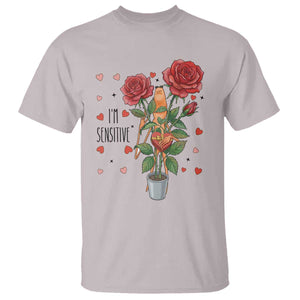 Marcus The Worm Valentine Meme T Shirt I Am Senstive TS14 Ice Gray Print Your Wear