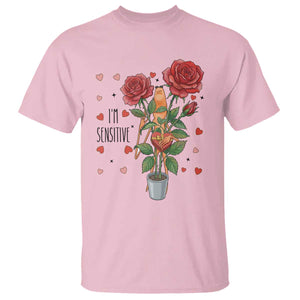 Marcus The Worm Valentine Meme T Shirt I Am Senstive TS14 Light Pink Print Your Wear