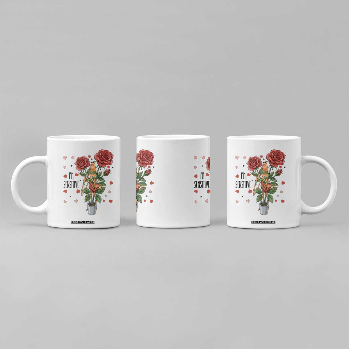 Marcus The Worm Valentine Meme Coffee Mug I Am Senstive TS14 Print Your Wear