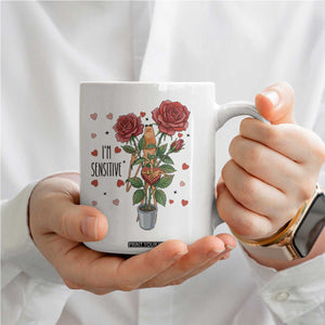 Marcus The Worm Valentine Meme Coffee Mug I Am Senstive TS14 Print Your Wear