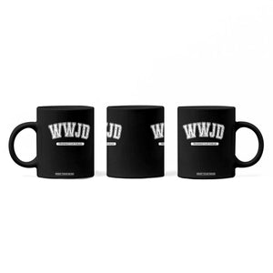 Funny Christian Coffee Mug WWJD Probably Flip Tables TS14 Print Your Wear