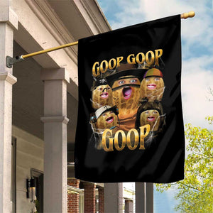 Funny Burnt Peanut Goop Garden Flag Bungulato 90s Bootleg TS14 Print Your Wear