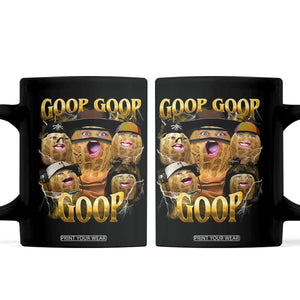 Funny Burnt Peanut Goop Coffee Mug Bungulato 90s Bootleg TS14 Black Print Your Wear