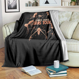Marcus The Worm Meme Throw Blanket Jumbo James Eras Tour TS14 Print Your Wear