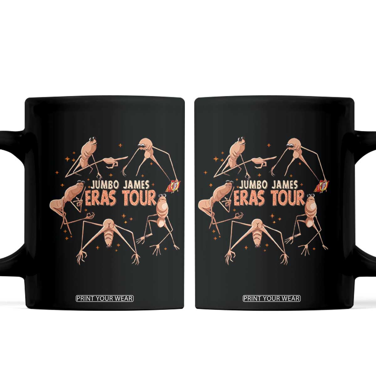 Marcus The Worm Meme Coffee Mug Jumbo James Eras Tour TS14 Black Print Your Wear