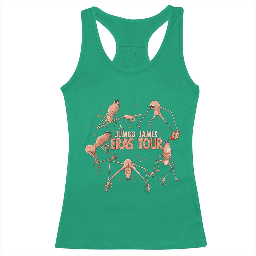 Marcus The Worm Meme Racerback Tank Top Jumbo James Eras Tour TS14 Irish Green Print Your Wear