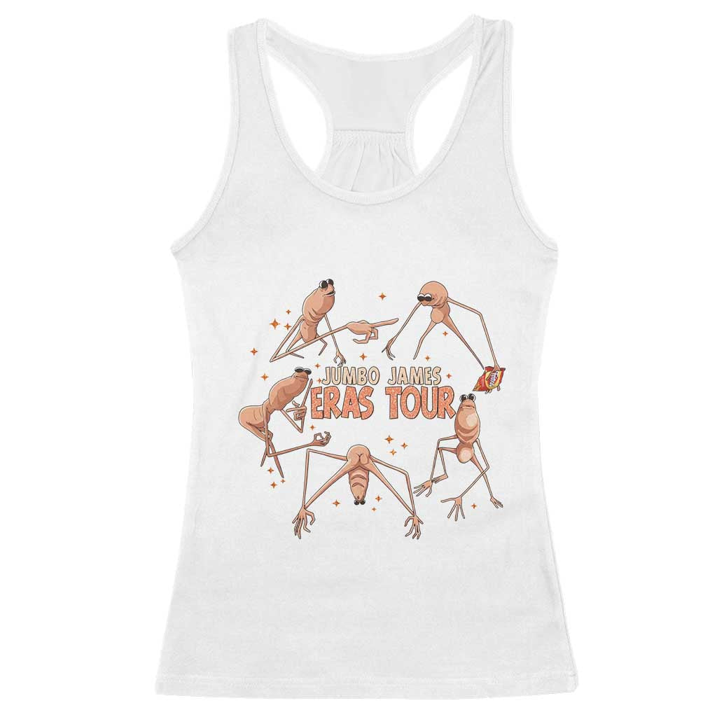 Marcus The Worm Meme Racerback Tank Top Jumbo James Eras Tour TS14 White Print Your Wear