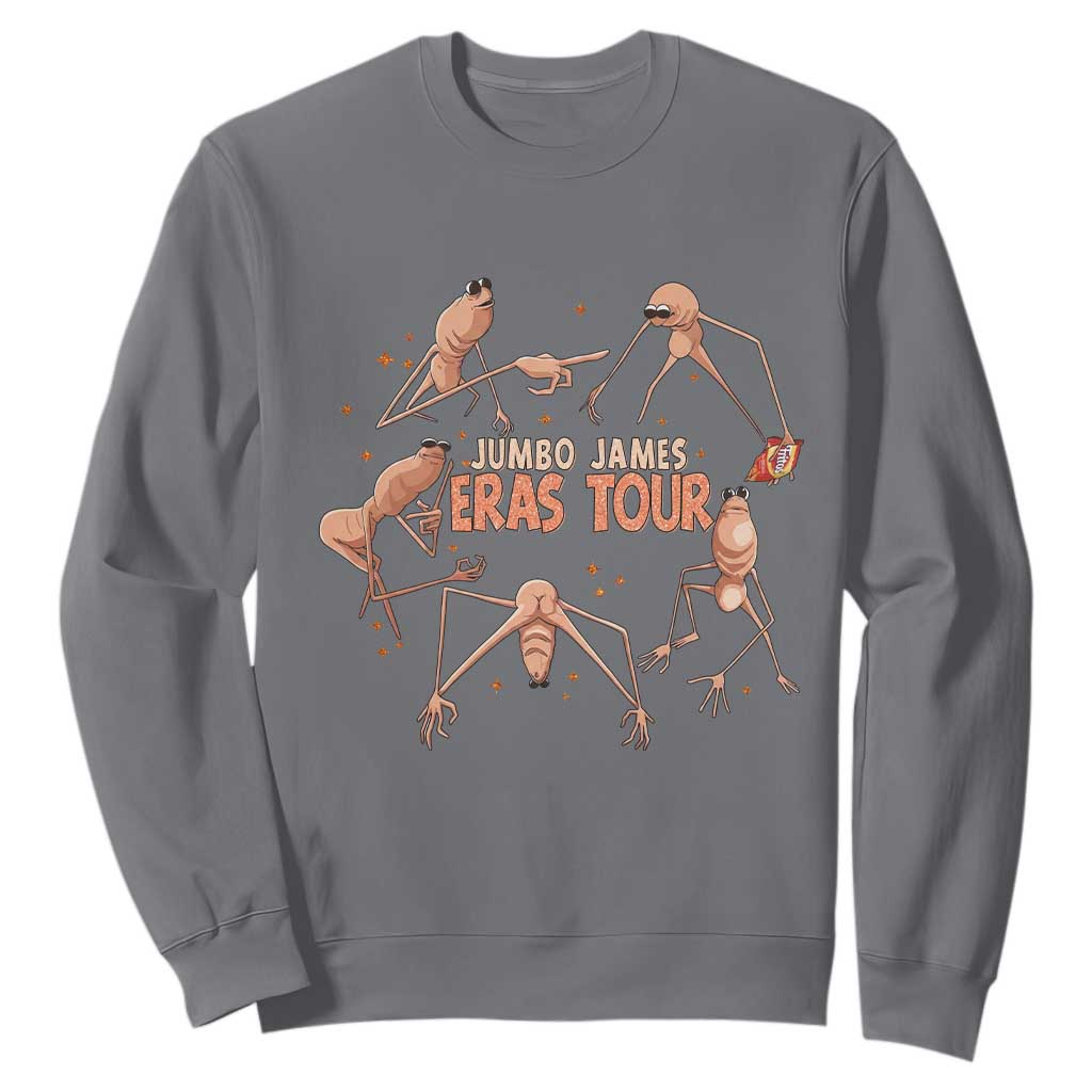 Marcus The Worm Meme Sweatshirt Jumbo James Eras Tour TS14 Charcoal Print Your Wear