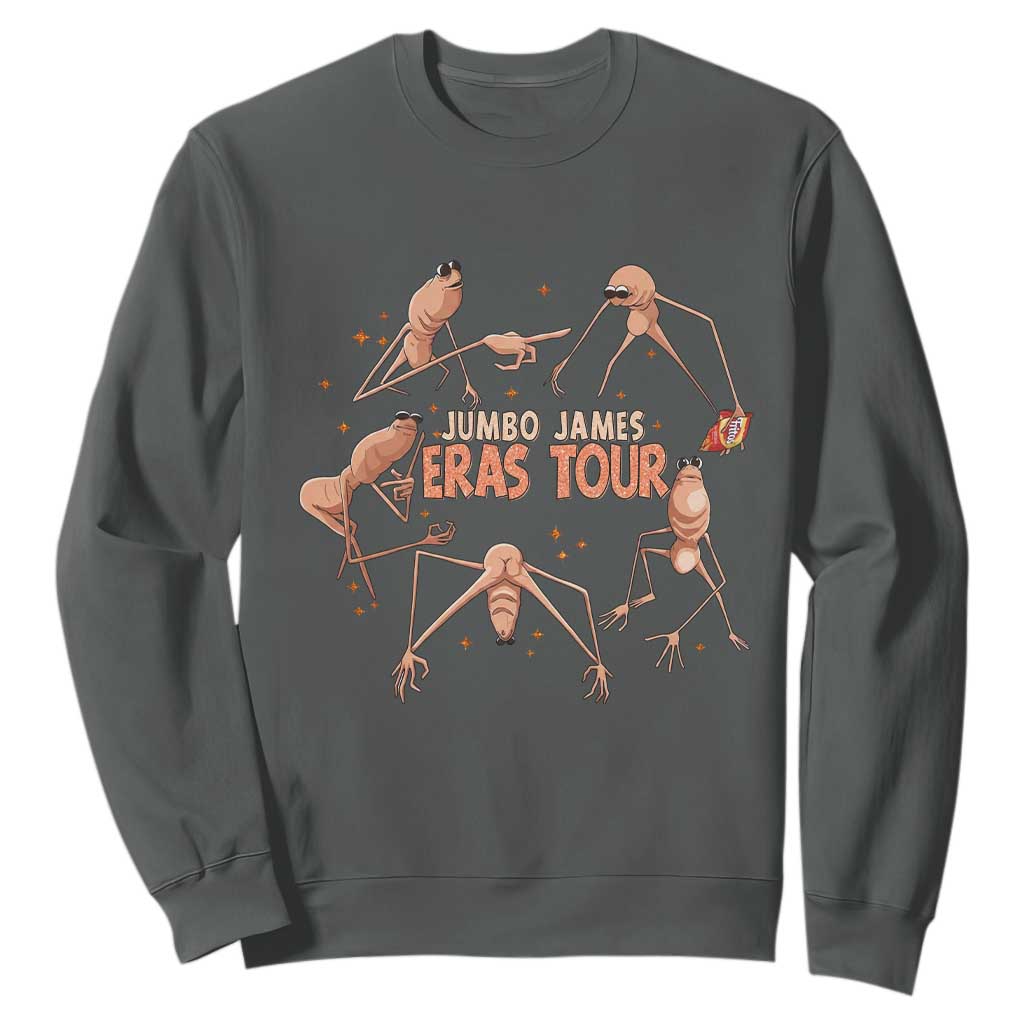 Marcus The Worm Meme Sweatshirt Jumbo James Eras Tour TS14 Dark Heather Print Your Wear