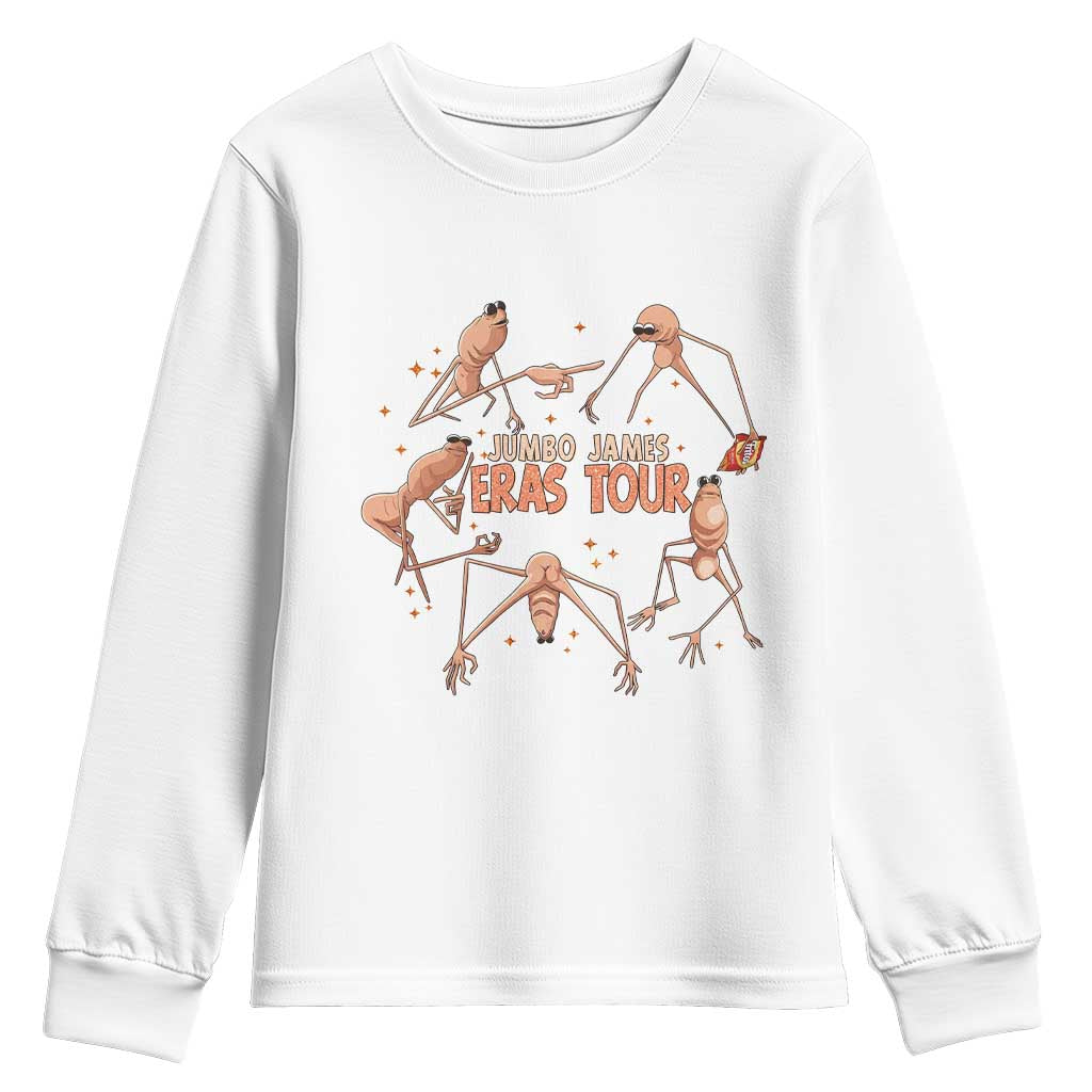 Marcus The Worm Meme Youth Sweatshirt Jumbo James Eras Tour TS14 White Print Your Wear