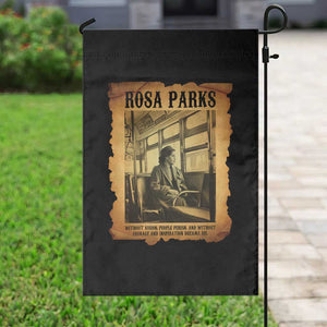 Rosa Parks Quote Garden Flag Black Movement Protest TS14 Print Your Wear