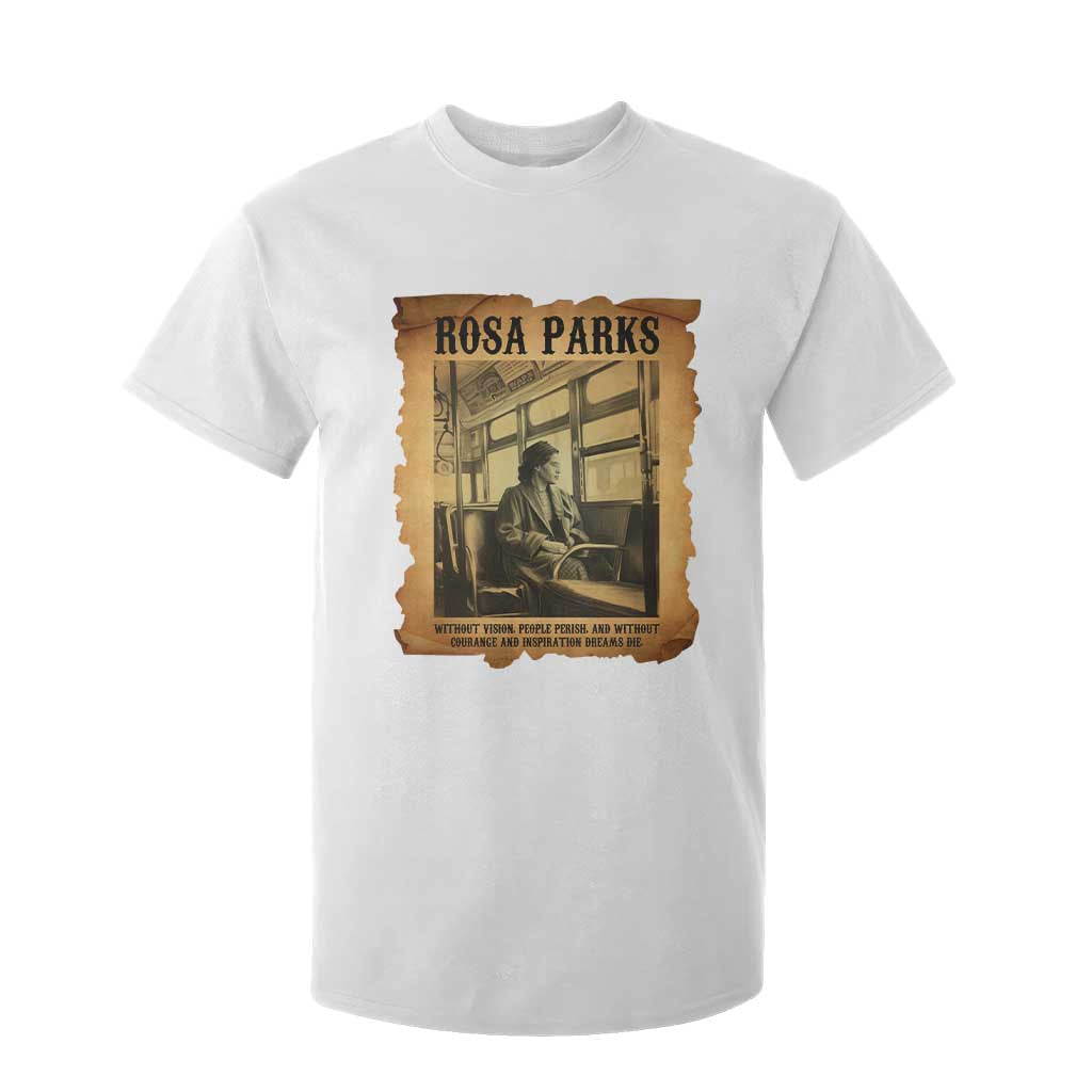 Rosa Parks Quote T Shirt For Kid Black Movement Protest TS14 White Print Your Wear