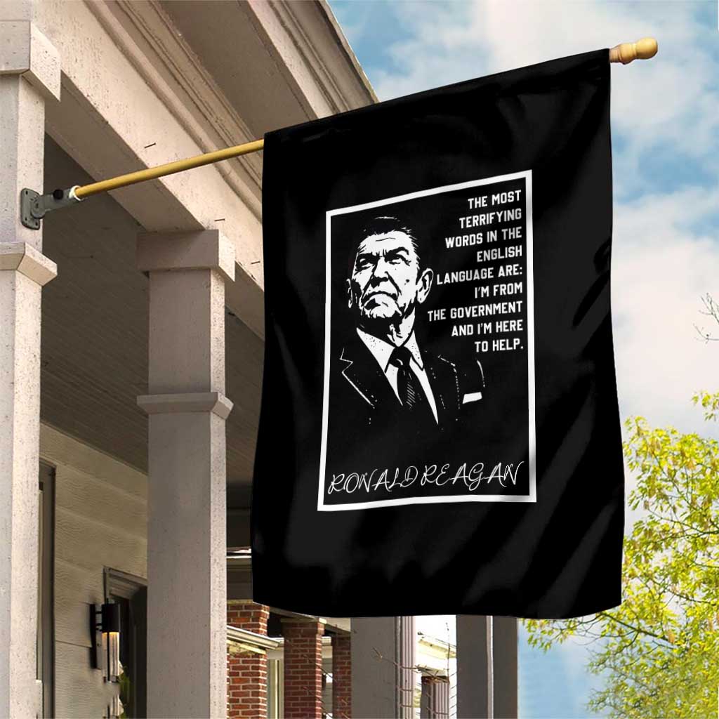 Ronald Reagan Quote Garden Flag American Flag US President TS14 Print Your Wear