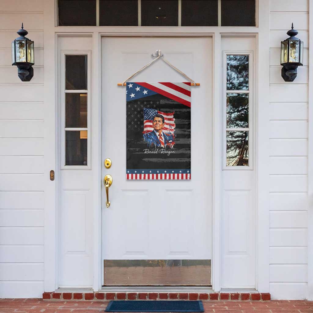 Ronald Reagan Patriotic American Flag President Garden Flag TS14 Print Your Wear