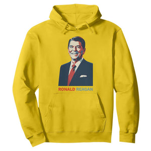 Ronald Reagan Hoodie American Flag US President TS14 Daisy Print Your Wear