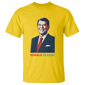 Ronald Reagan T Shirt American Flag US President TS14 Daisy Print Your Wear