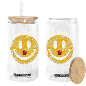 I Hate You Smile Face Meme Glass Can Funny Sarcastic Joke Meme TS14 Print Your Wear