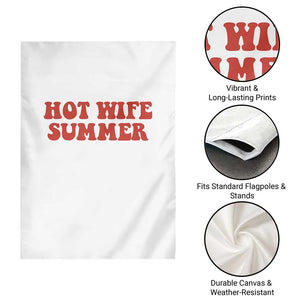 Hot Wife Summer Garden Flag Funny Newlywed TS14 Print Your Wear