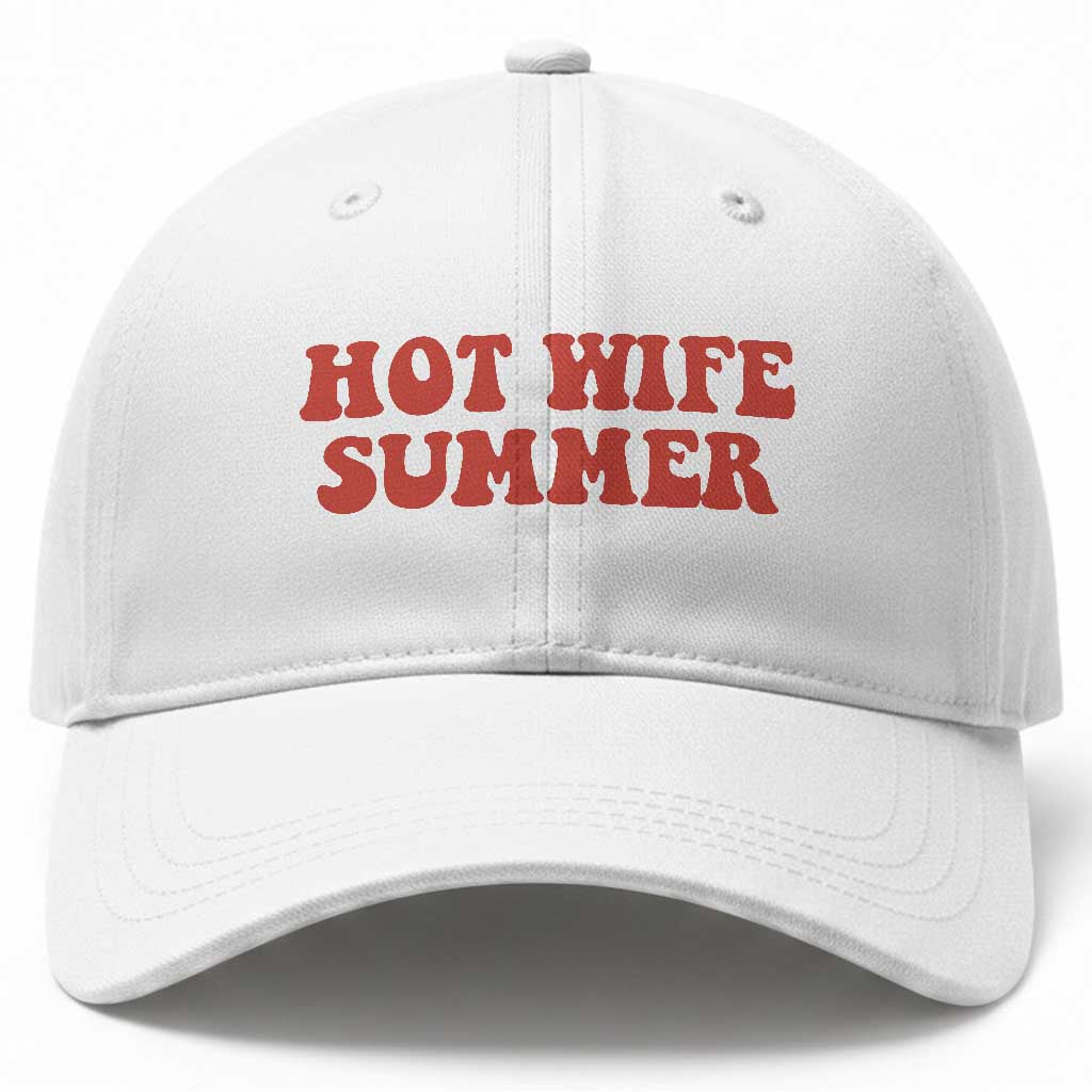 Hot Wife Summer Baseball Cap Funny Newlywed TS14 Print Your Wear