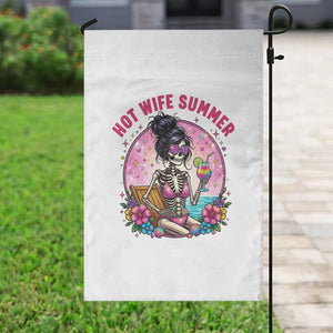 Hot Wife Summer Garden Flag Funny Newlywed Skeleton TS14 Print Your Wear