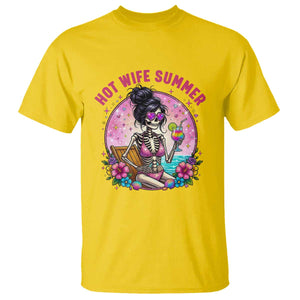 Hot Wife Summer T Shirt Funny Newlywed Skeleton TS14 Daisy Print Your Wear