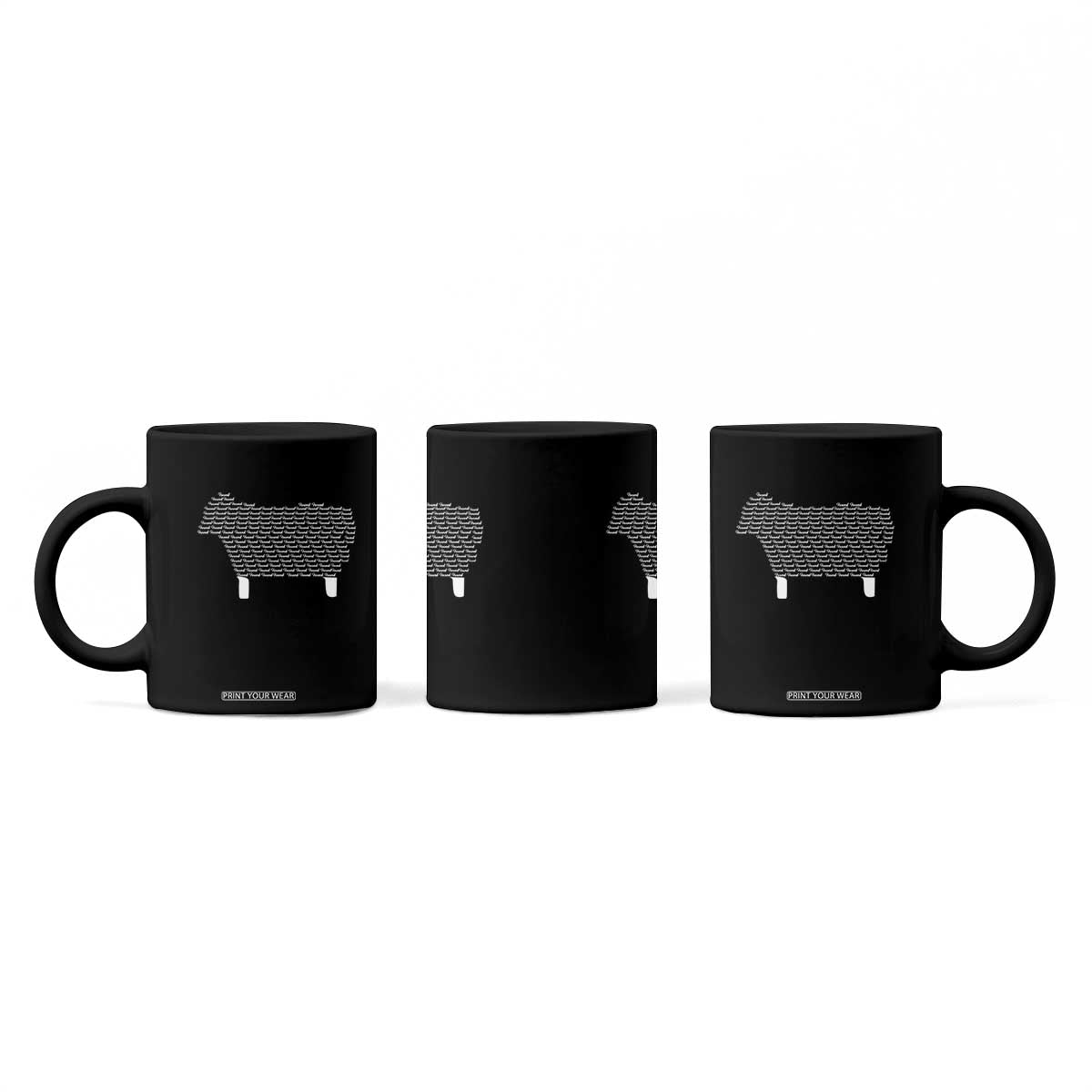 Found Minimalist Sheep Coffee Mug Christian Psalm 23 Lamb TS14 Print Your Wear