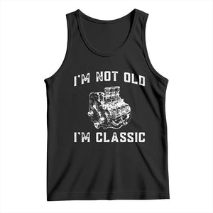 I'm Not Old I'm Classic Tank Top Flathead V8 Engine Silhouette TS14 Black Print Your Wear