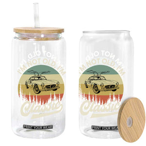 I'm Not Old I'm Classic Glass Can Retro Sports Car Euro Classic TS14 Print Your Wear