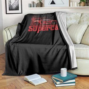 Supercar Exotic Italian Sports Car Graphic Throw Blanket TS14 Print Your Wear