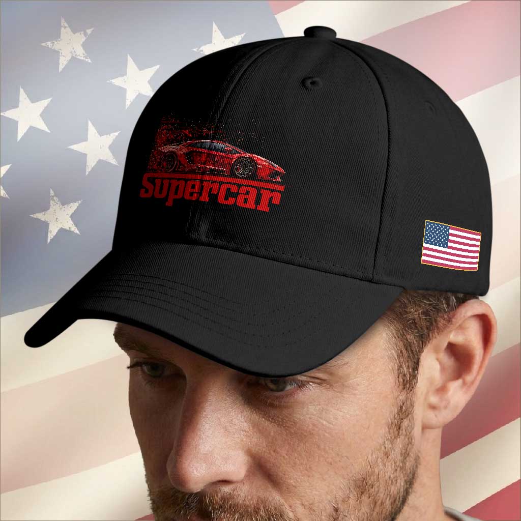 Supercar Exotic Italian Sports Car Graphic Baseball Cap TS14 Print Your Wear