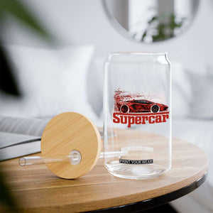Supercar Exotic Italian Sports Car Graphic Glass Can TS14 Print Your Wear