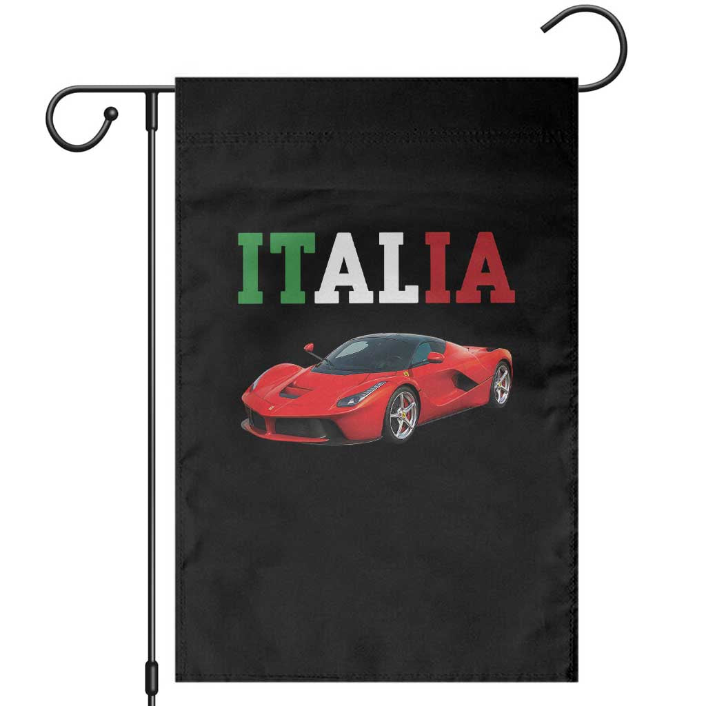 Fun Italian Exotic Supercar Garden Flag TS14 Black Print Your Wear