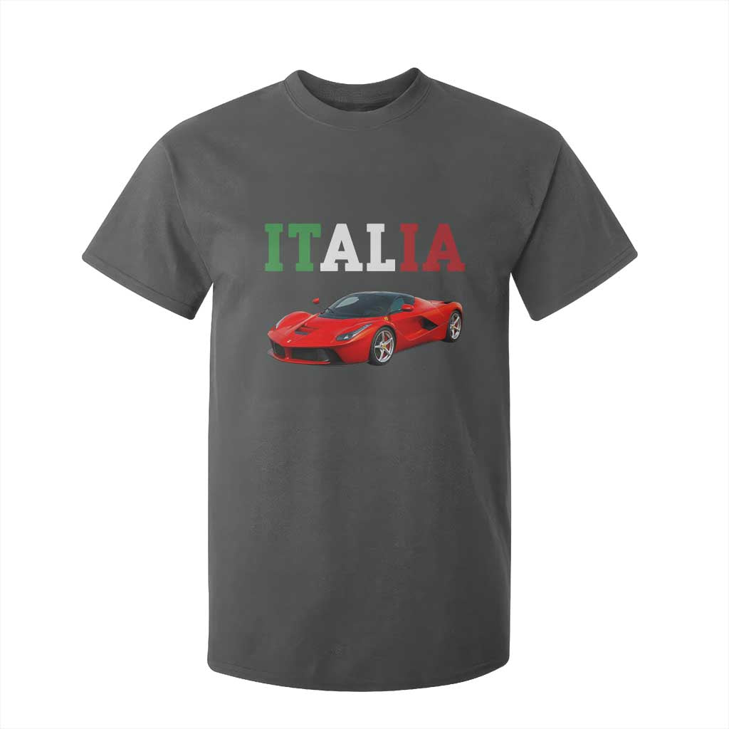 Fun Italian Exotic Supercar T Shirt For Kid TS14 Dark Heather Print Your Wear