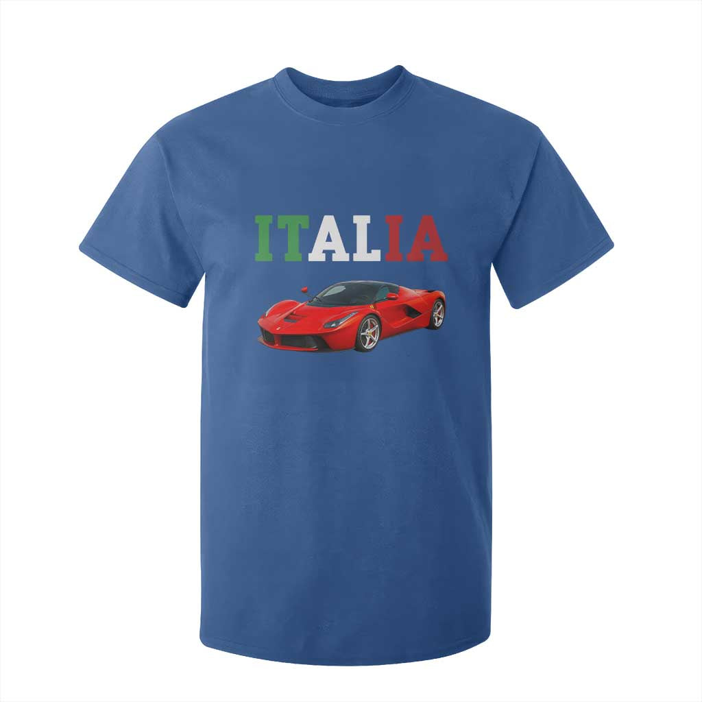 Fun Italian Exotic Supercar T Shirt For Kid TS14 Royal Blue Print Your Wear