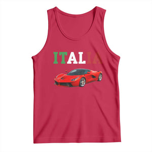 Fun Italian Exotic Supercar Tank Top TS14 Red Print Your Wear
