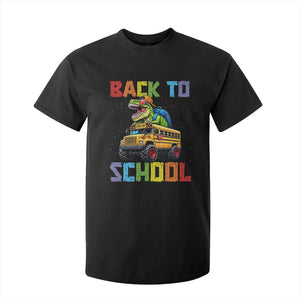 Bruh We Back T Shirt For Kid Funny Dinosaur Back To School Dinosaur TS14 Black Print Your Wear