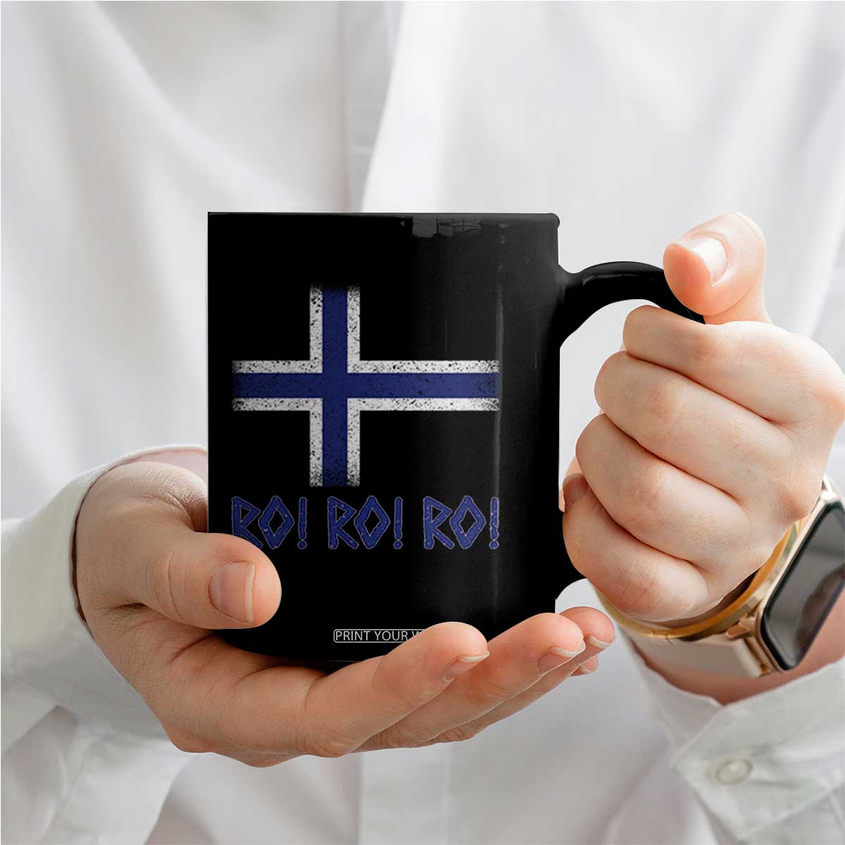 Ro Ro Norge Norway Norwegian Flag Coffee Mug TS14 Print Your Wear