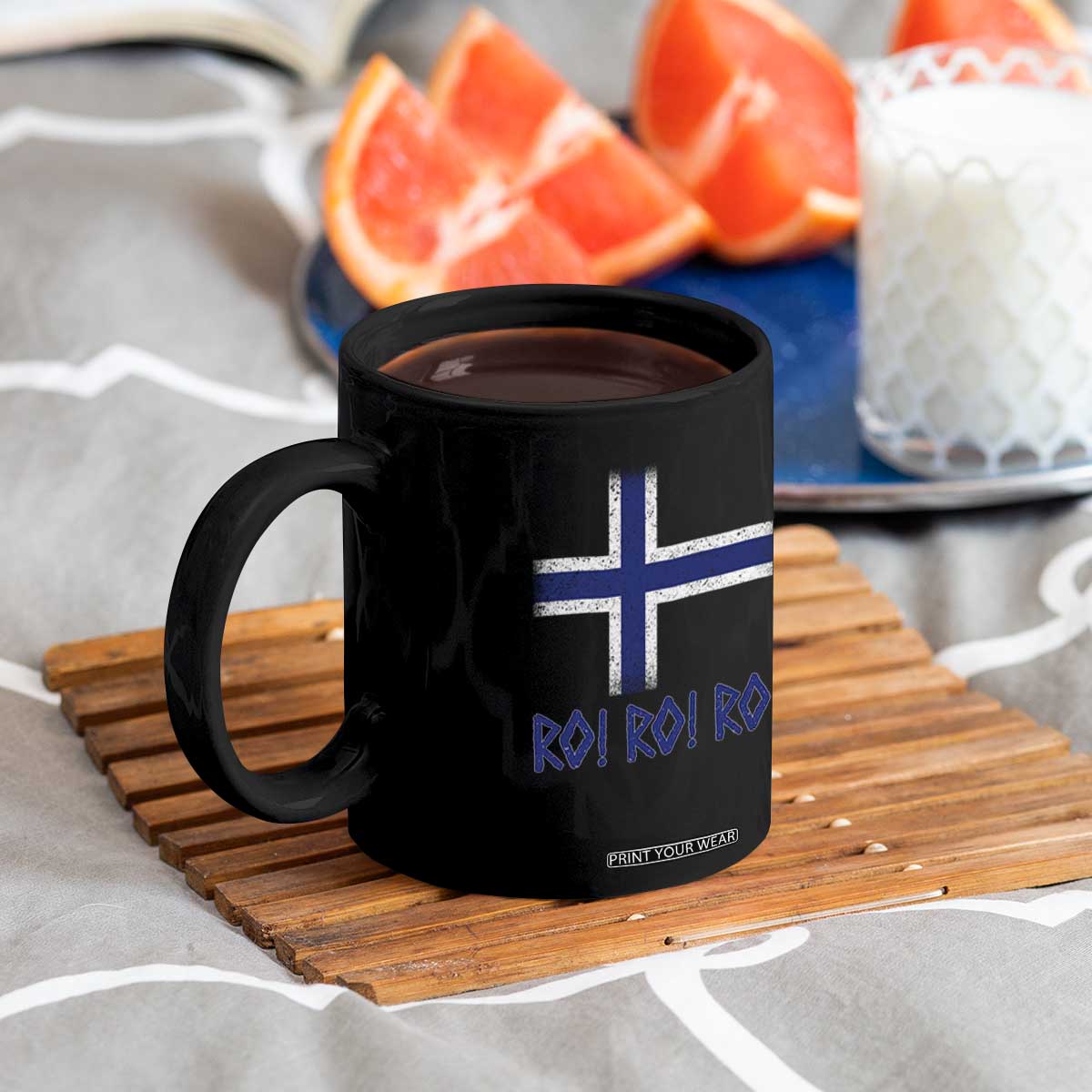 Ro Ro Norge Norway Norwegian Flag Coffee Mug TS14 Print Your Wear