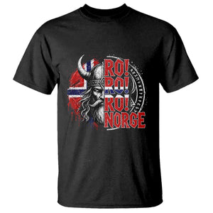 Ro Ro Norge Norway Flag T Shirt Cool Norwegian Viking TS14 Black Print Your Wear