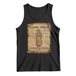 Virgin Mary Tank Top Our Lady Virgen De Guadalupe TS14 Black Print Your Wear
