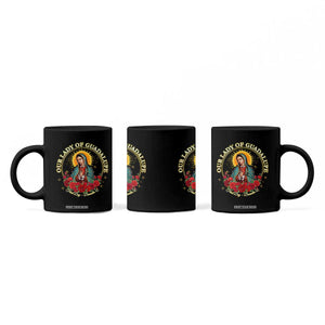 Virgen De Guadalupe Catholic Coffee Mug Our Lady Of Guadalupe TS14 Print Your Wear