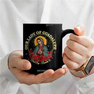 Virgen De Guadalupe Catholic Coffee Mug Our Lady Of Guadalupe TS14 Print Your Wear