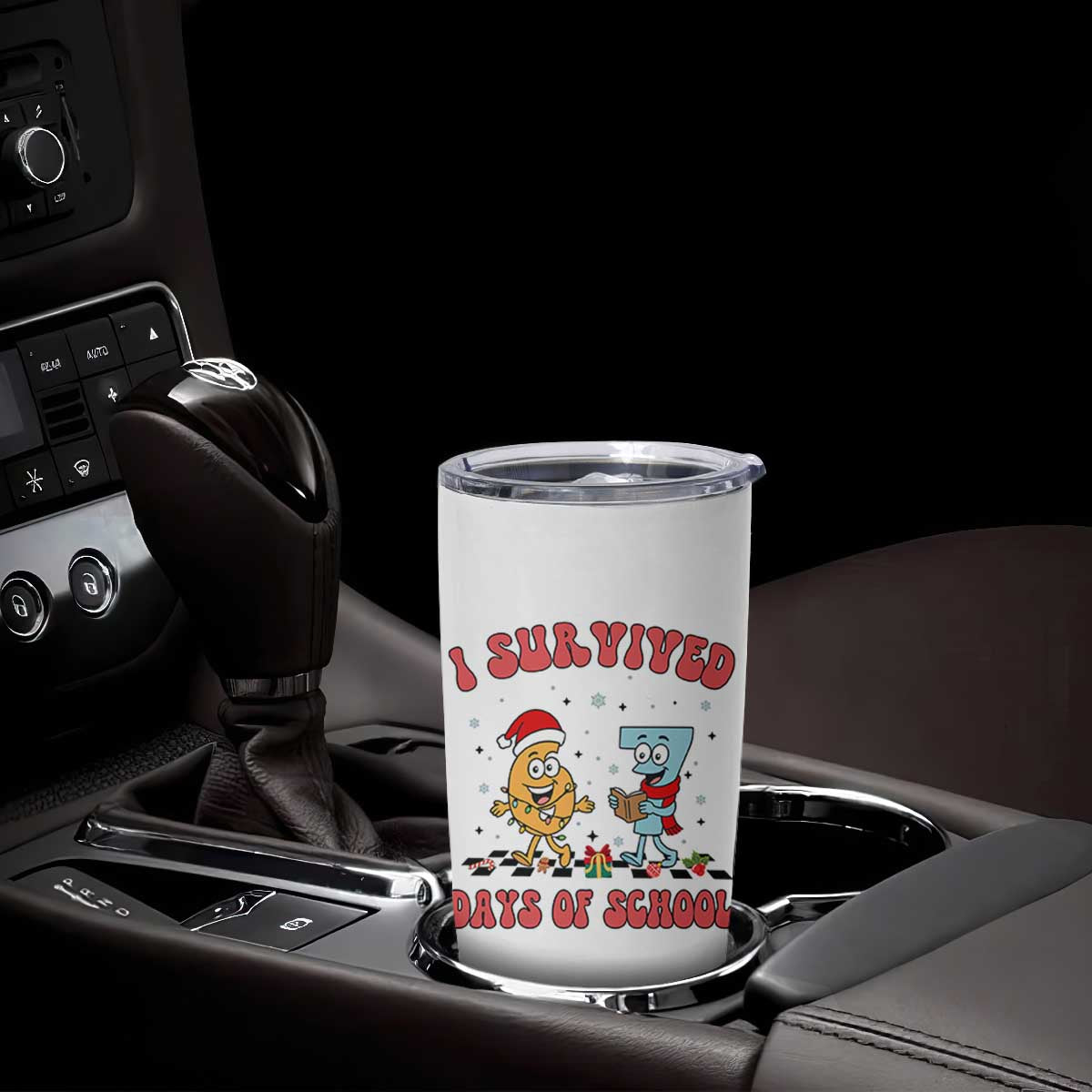 67 Six Seven Christmas Meme Tumbler Cup I Survived Days Of School TS14 Print Your Wear