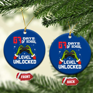 67 Six Seven Christmas Meme Ceramic Ornament Funny Elf Hand Video Game Xmas TS14 1pc Blue Print Your Wear