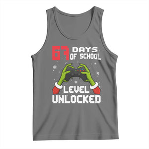 67 Six Seven Christmas Meme Tank Top Funny Elf Hand Video Game Xmas TS14 Black Heather Print Your Wear
