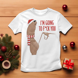 Marcus The Worm Christmas Meme T Shirt I Am Going To Fck You TS14 White Print Your Wear