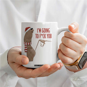 Marcus The Worm Christmas Meme Coffee Mug I Am Going To Fck You TS14 Print Your Wear