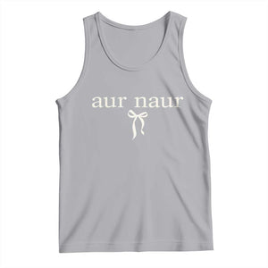 Aur Naur Tank Top Funny Sarcastic Oh No Australian Accent TS14 Athletic Heather Print Your Wear